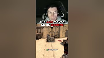 His Jaw Moves as he Shoots💀 #trainwreckstv #trainwrecks #cs2 #csgo #cs2clips #shorts #counterstrike
