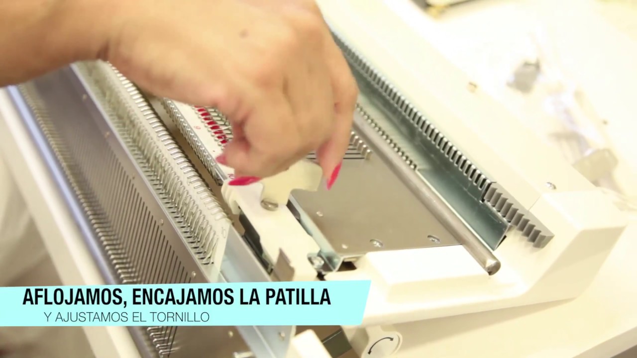 Montaje de Tricotosa SK 280