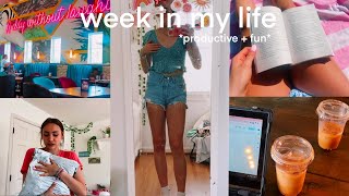 week in my life vlog! *spring break* 💐