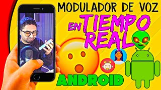 📲 COMO CAMBIAR LA VOZ EN TIEMPO REAL en ANDROID || MODULADOR DE VOZ PARA ANDROID screenshot 1