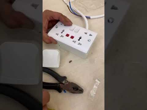 كيفية اصلاح توصيلة الكهرباء