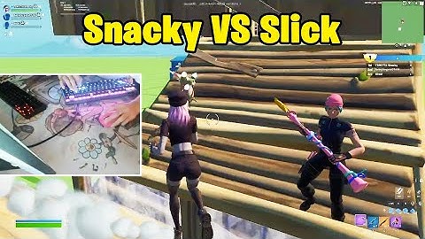 Snacky VS Slick 1v1 Buildfights! - Fortnite 1v1