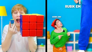 Khi Rubik Biến Thành Con Người & Những Tình Huống Khó Đỡ !!!