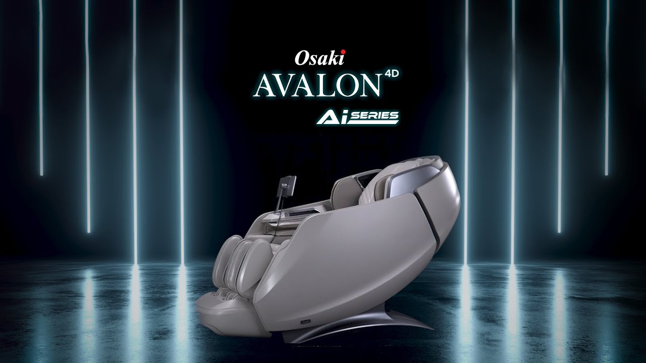 Osaki Platinum Avalon 4D Luxury Massage Chair in Brown