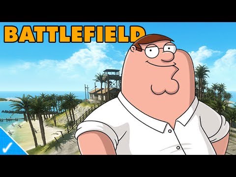 The Celeb Gamer - Peter Griffin Plays Battlefield 3