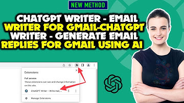 ChatGPT Writer  Email writer for Gmail ChatGPT Writer Generate Email replies for Gmail using AI