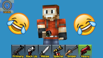 Using ONLY COMMON NOOB Weapons!!! | Pixel Gun 3D