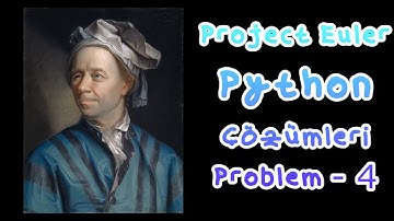 En Büyük Palindrom Sayı | Project Euler Python Çözümleri Problem - 4