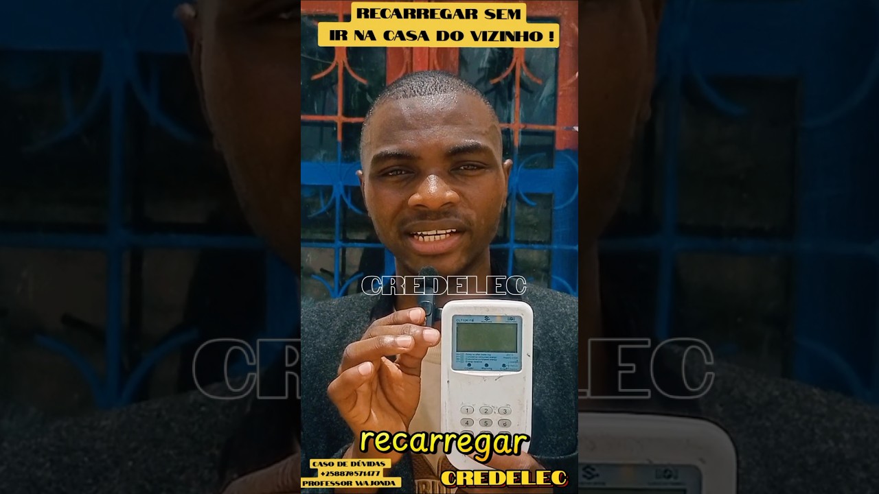 Como recarregar credelec sem ir na casa de vizinho? #moçambique