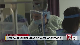 Here's why Triangle hospitals are posting patient vaccination breakdowns on social media