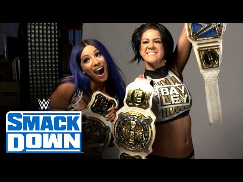 Bayley & Banks cry tears of joy with Women’s Tag Team Titles: SmackDown Exclusive, June 5, 2020