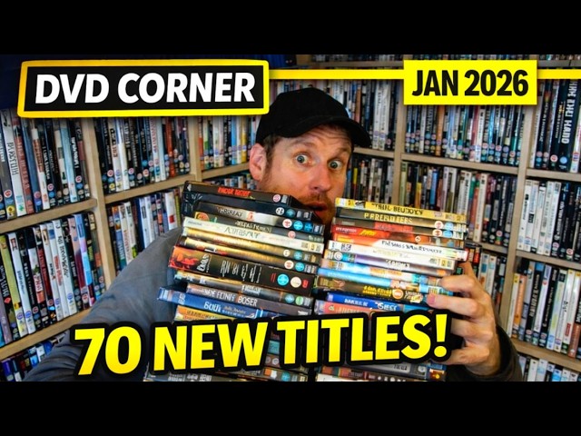 70 New DVDs & Blu-rays! Building My DVD & BLURAY Collection (Jan