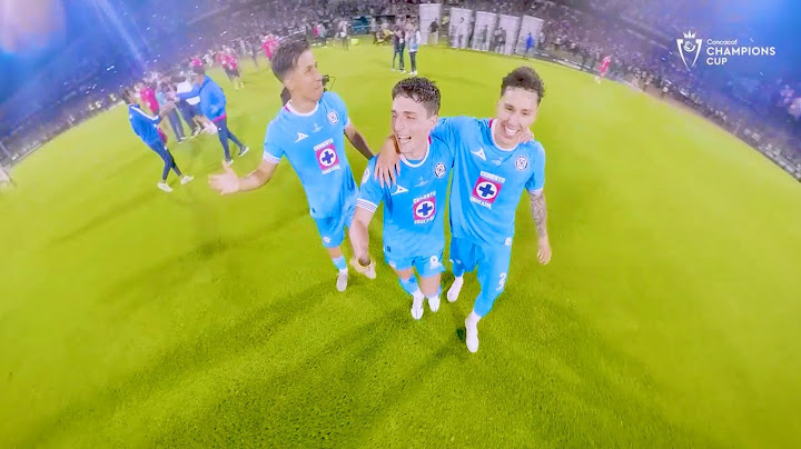 El festejo de Cruz Azul en 360° | Champions Cup 2025