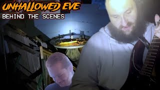 We filmed a music video in Olivers backyard for some reason. (Unhallowed Eve - BTS)