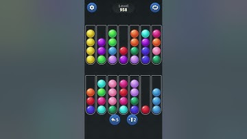 Ball Sort by Infinite Joy (V2): Levels 957, 958, 959