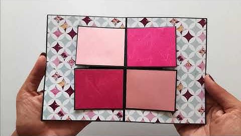 Square Pop Up Card Tutorial | Cards for Scrapbook Explosion Box | Scrapbook Pages | Crafts Space