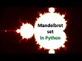 Mandelbrot set in Python