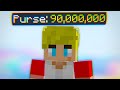 We accidentally made 90m coins (hypixel skyblock)