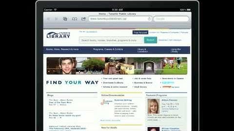 Bookmarklets in the iPad