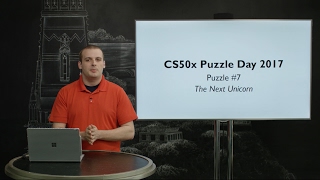 The Next Unicorn - CS50x Puzzle Day 2017