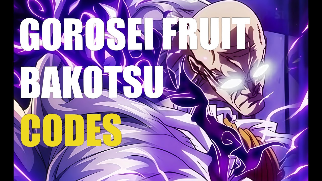 🔥GOROSEI FRUIT BAKOTSU + X50💹] Z PIECE CODES [ROBLOX] - YouTube