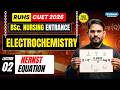 L-02 Nernst Equation | Electrochemistry | RUHS BSc Nursing Entrance CUET 2026