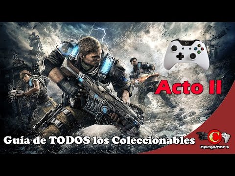 Vídeo: Gears Of War 4 - Lugares Coleccionables Del Acto 2