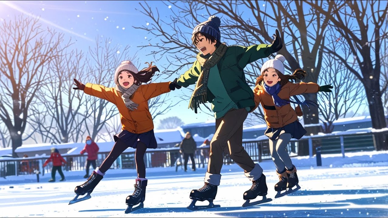 Icy I is for Ice Skating Song for Kids Nursery Rhymes & Kids Songs Fun ...