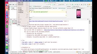Android Gradle plugin requires Java 11 to run. You are currently using Java 1.8