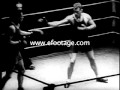 Savate boxing match  1947
