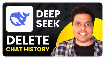 How To Delete All Chats (Chat History) on DeepSeek AI PC Browser / Mobile (2025)