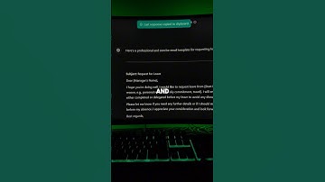 Super useful ChatGPT shortcut key ⌨️
