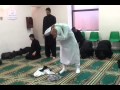 Sunni deoband wahabi praying in a shia mosque during muharam juloos great sign of unity