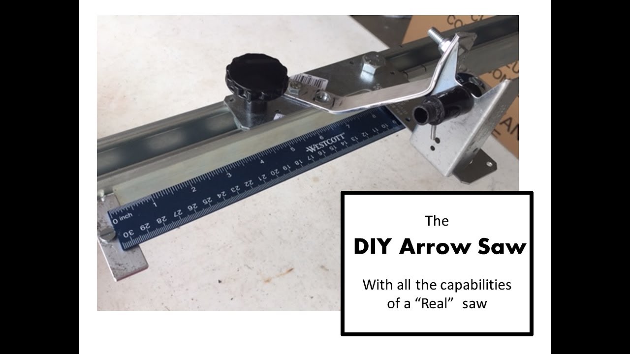 DIY Arrow Saw - YouTube