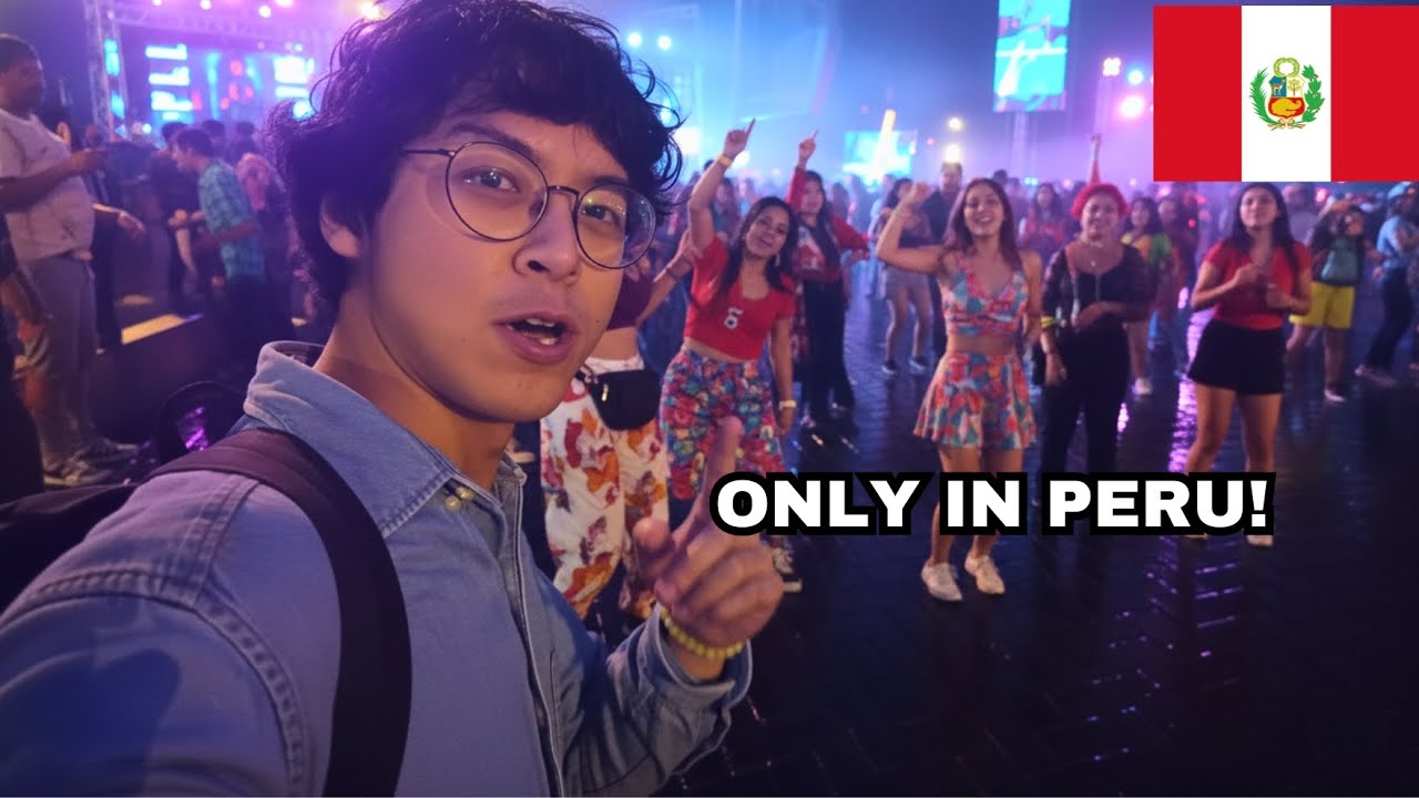 Block Party, Dance Battles, Free Music Festival?! Only in Miraflores, Lima 🤣🔥🇵🇪