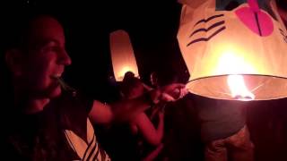 Loy Krathong Supermoon Chiang Mai Ping River 2016