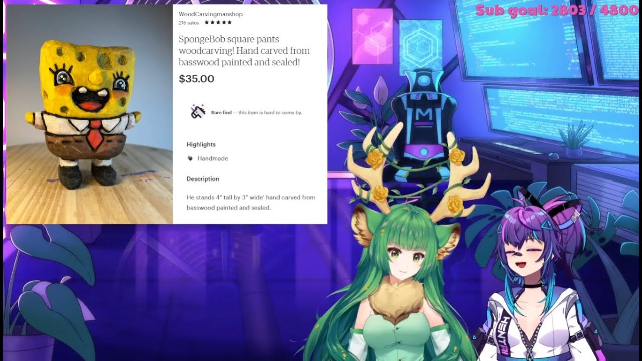 Weird Stuff Found On Etsy w/ Projekt Melody & @HarukaKaribu (2/09/22)