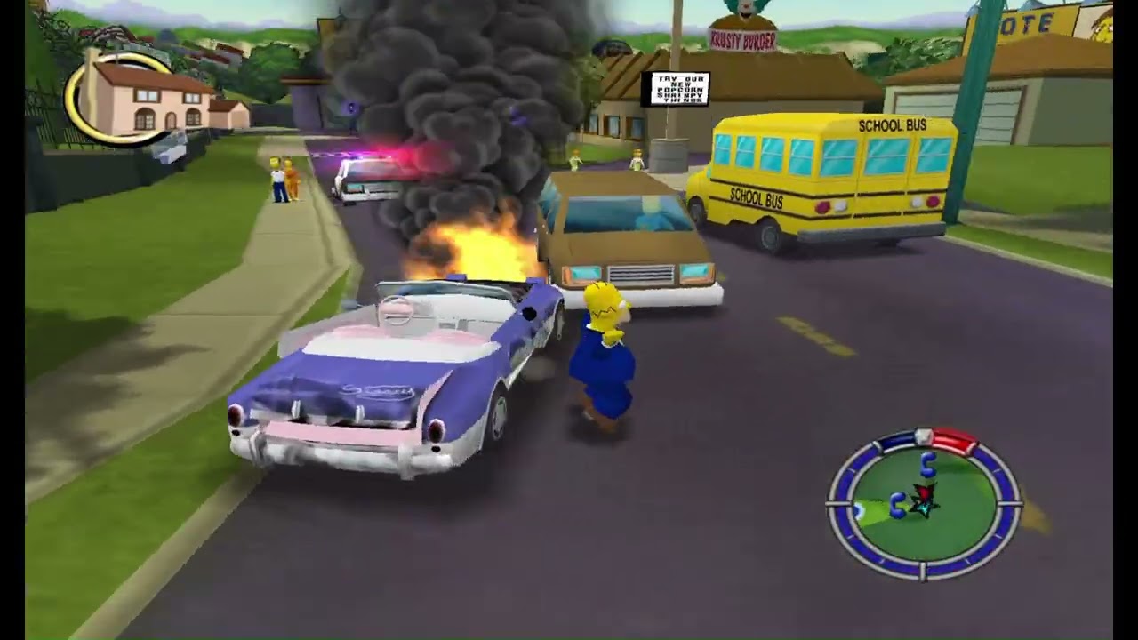 Most Reckless moment on Simpson Hit & run!!!