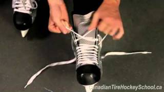 How to Tie Your Skates