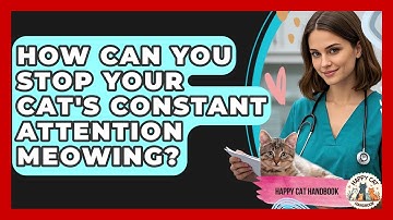 How Can You Stop Your Cat
