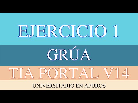 GRÚA con MACROETAPAS | COMO PROGRAMARLO PASO A PASO  | TIA PORTAL | EJERCICIO 1