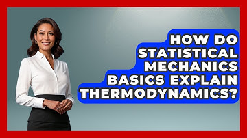 How Do Statistical Mechanics Basics Explain Thermodynamics? | Thermodynamics For Everyone News