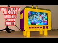 How to build a 3D printed Nintendo switch mini TV