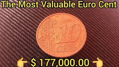 THE MOST VALUABLE CENT EURO $ 177,000.00 ULTRA Rare Error Coin Worth Money Don