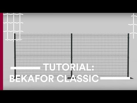Betafence: Comment installer nos panneaux Bekafor Classic ?