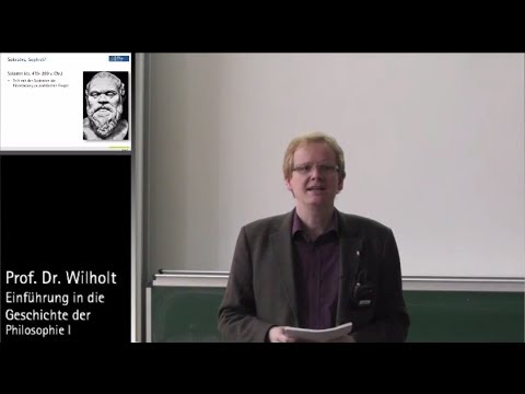 Geschichte der Philosophie (2): Von Sokrates zu Platon, Prof. Dr. Torsten Wilholt
