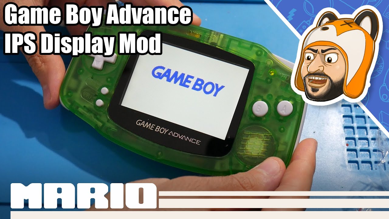 Extra Mods and IPS Backlit LCD GBA Mod Nintendo Gameboy -  Finland