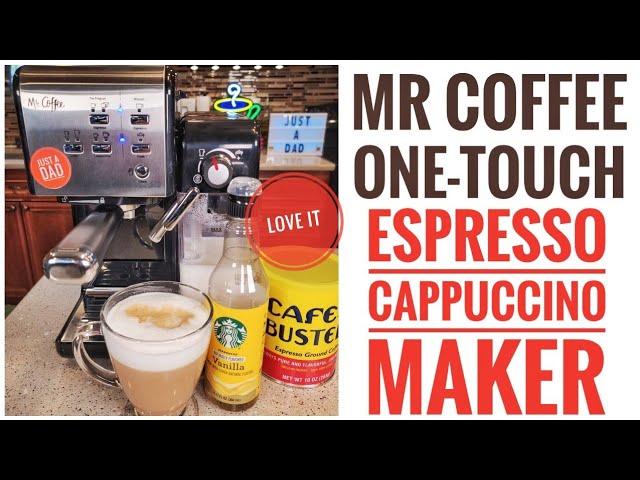  Mr. Coffee Espresso and Cappuccino Machine, Programmable Coffee  Maker with Automatic Milk Frother and 19-Bar Pump, Stainless Steel: Home &  Kitchen
