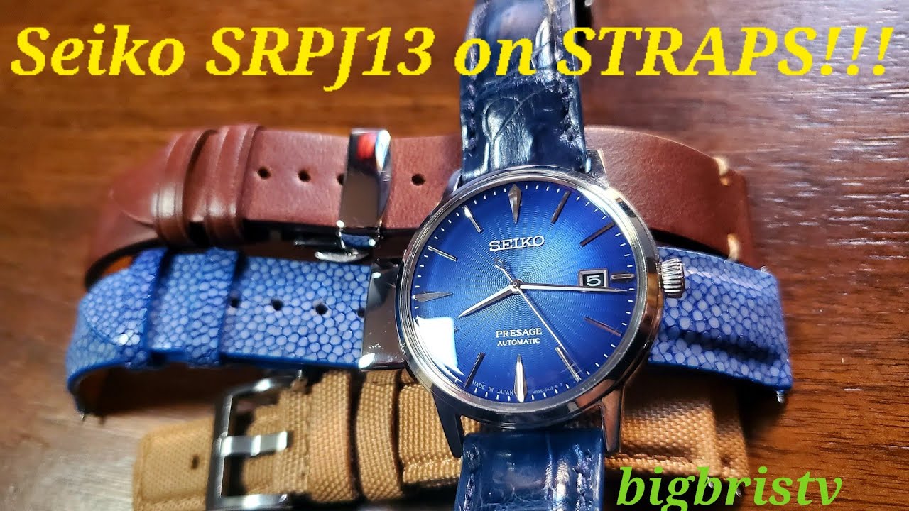 Seiko SRPJ13 on Straps and TEASER for Next Watch!!! - YouTube