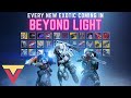 Every New Exotic That We Know Of in Beyond Light